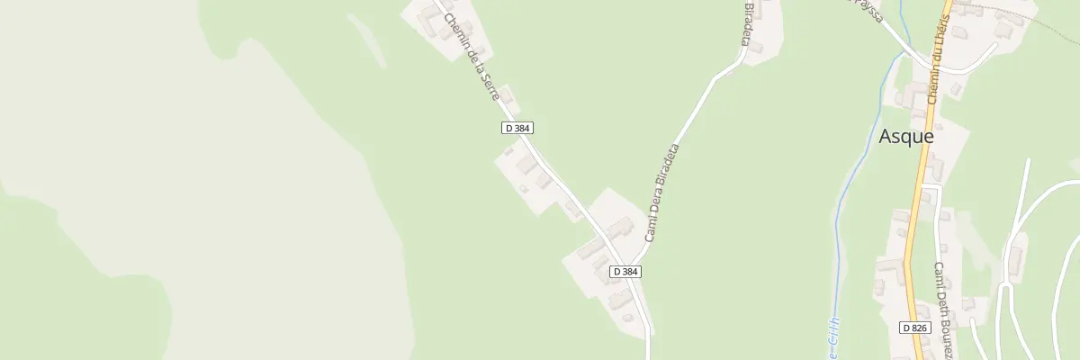 Plan du 23 Che de la Serre à Asque