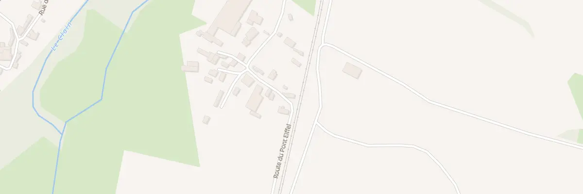 Plan du 7 Rue du Pont Eiffel à Vivonne