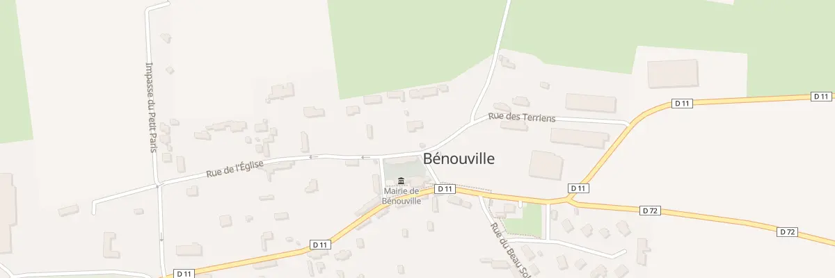 Plan du 4 Rue de l’Eglise à Bénouville