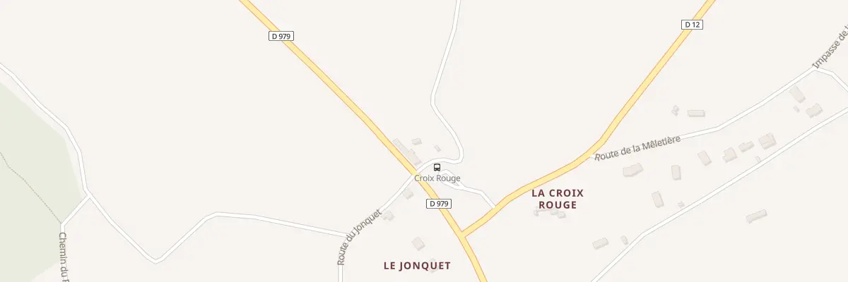 Plan du 111 La Croix Rouge à Ticheville