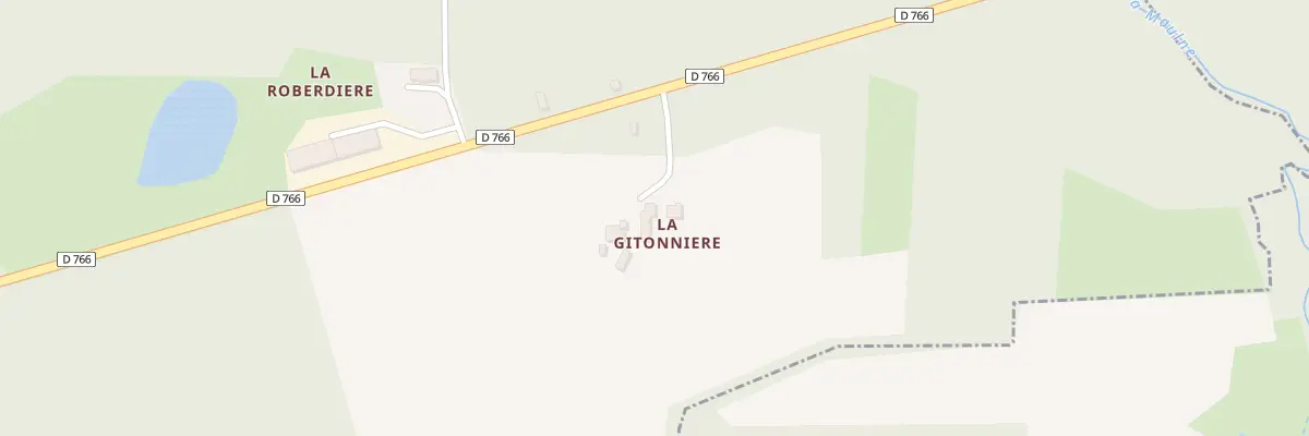Plan du 151 La Gitonniere à Marcilly-sur-Maulne