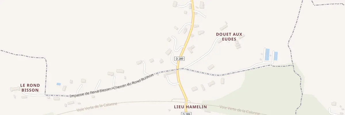 Plan du 384 Rte du Pont Enault à Vieux-Bourg