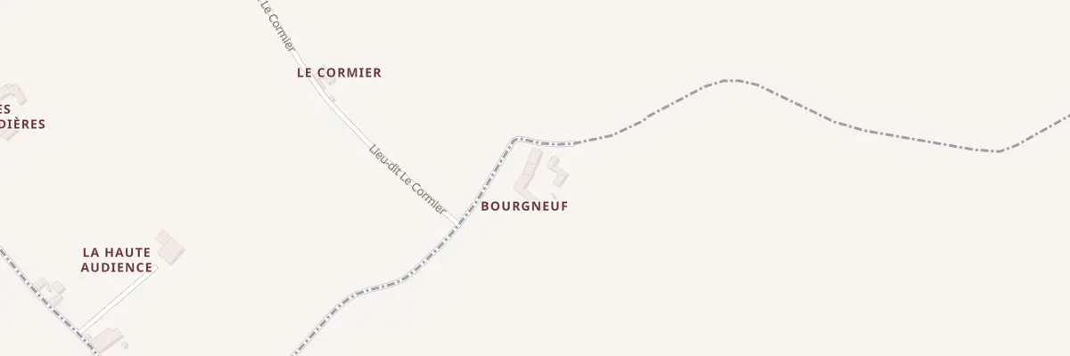 Plan du 5120 Bourgneuf à Berthegon
