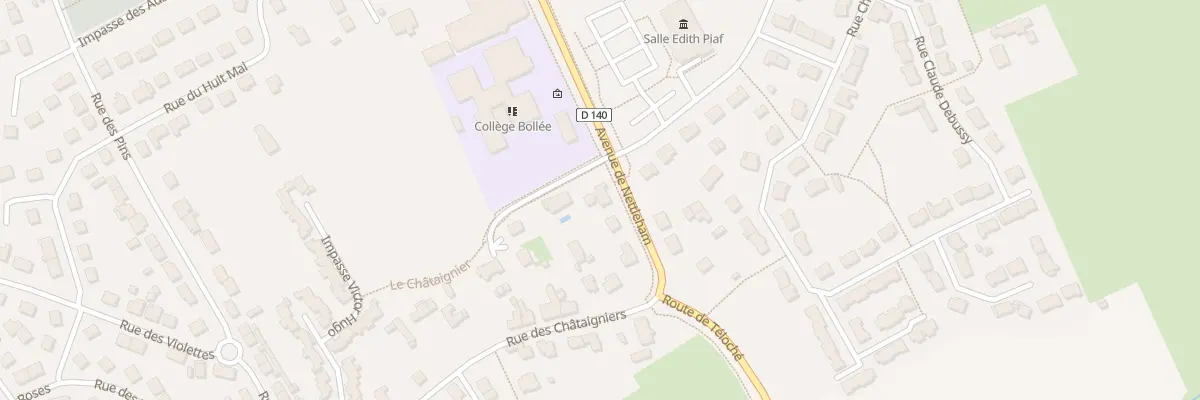 Plan du 5 Av de Nettleham à Mulsanne
