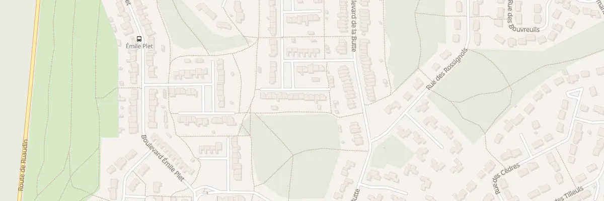 Plan du 42 Ham de la Fréardière à Mulsanne