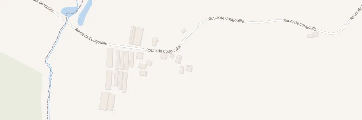 Plan du 19 Cougouille à Cambes