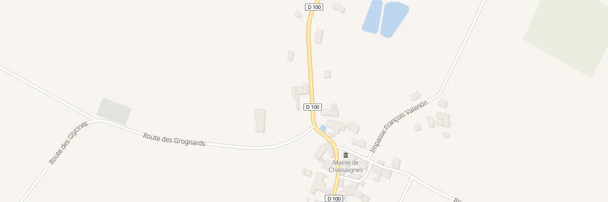 Plan du 19 La Coutancie à Chassaignes