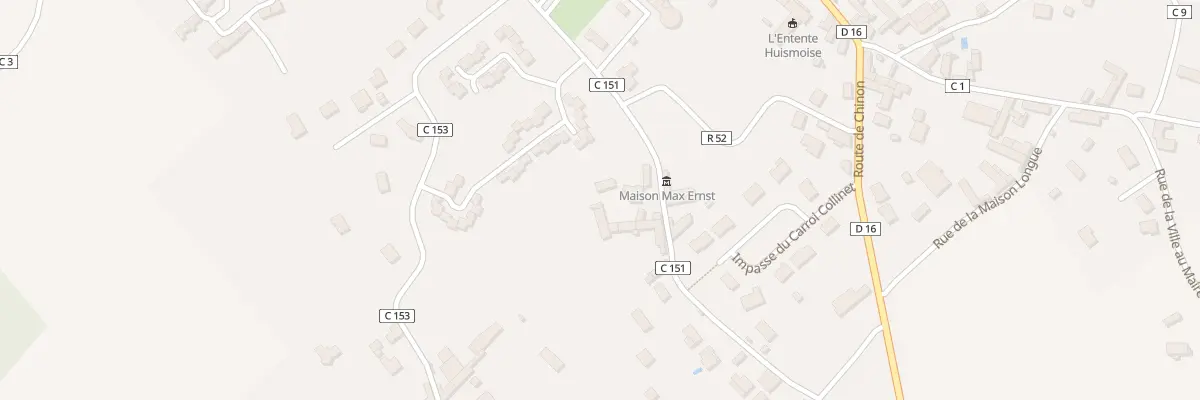 Plan du 17 Rue de la Chancellerie à Huismes