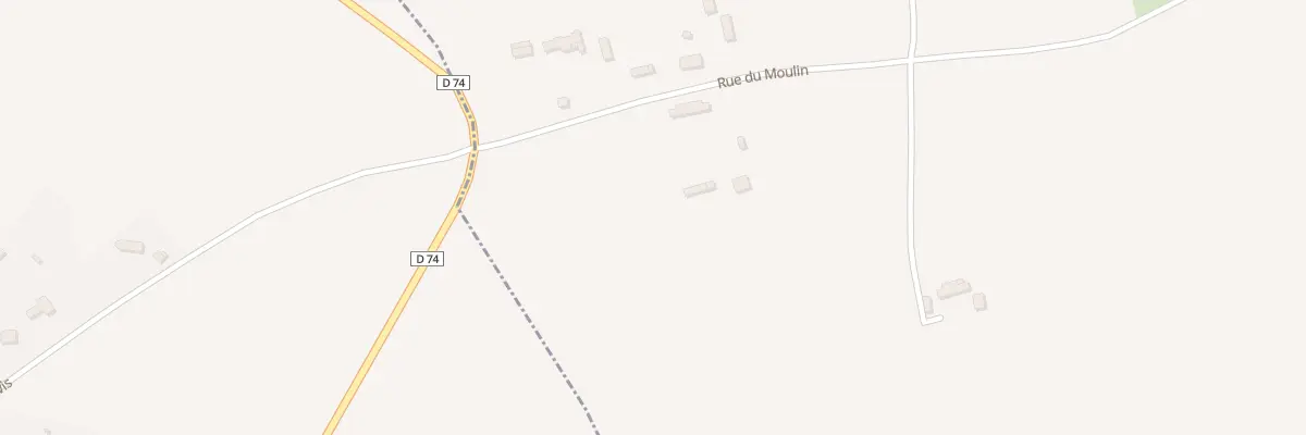 Plan du 875 Rte du Moulin à Cuverville