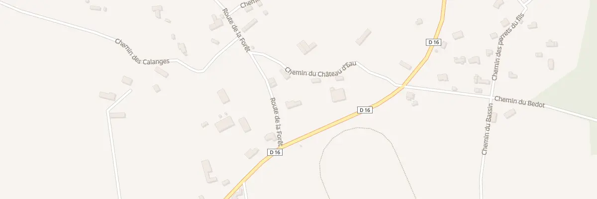 Plan du 100 Rte de la Forêt à Canapville