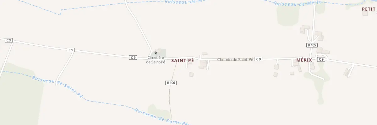 Plan du 5127 Saint Pe à Castillon-Debats