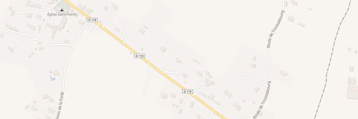 Plan du 583 Rte de Bernay au Theil-en-Auge