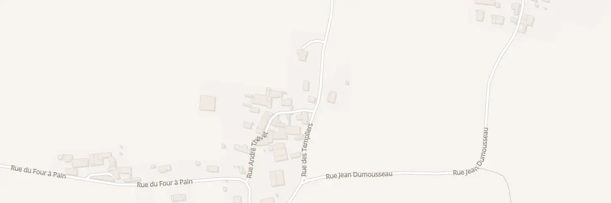 Plan du 6 Rue André Thévet à Brie