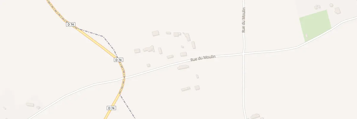 Plan du 836 Rte du Moulin à Cuverville