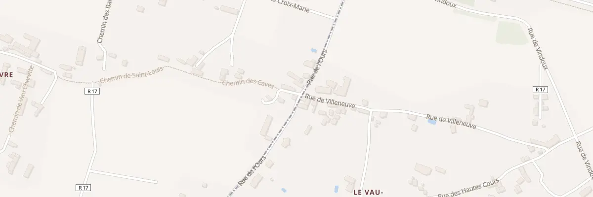 Plan du 1 Che de St Louis à Rivière