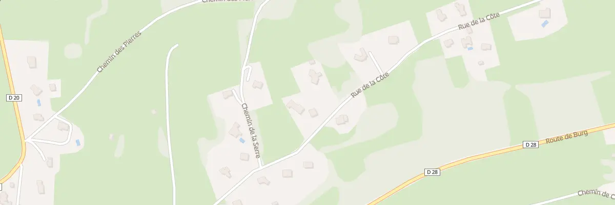 Plan du 7 Rue de la Côte à Tournay