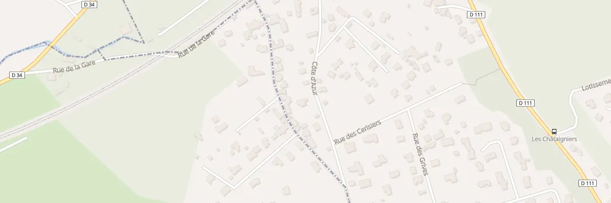 Plan du 26 Cote ’Azur à Saint-Laurent-de-Brèvedent