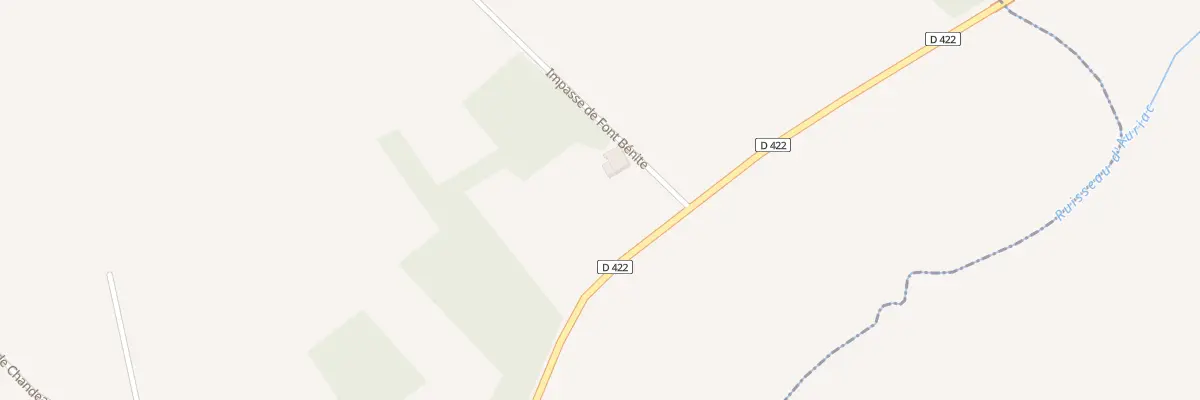 Plan du 72 Champ de Parens à Auriac-sur-Dropt