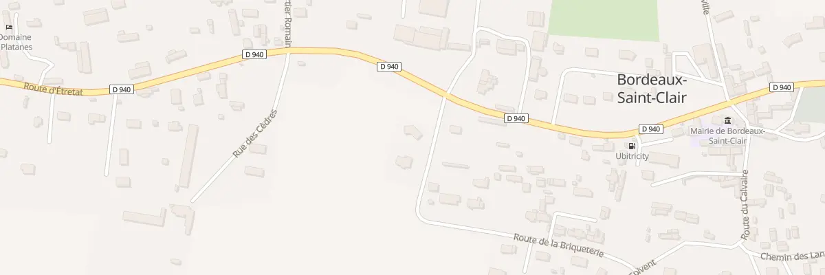 Plan du 2B Rte de la Briqueterie à Bordeaux-Saint-Clair