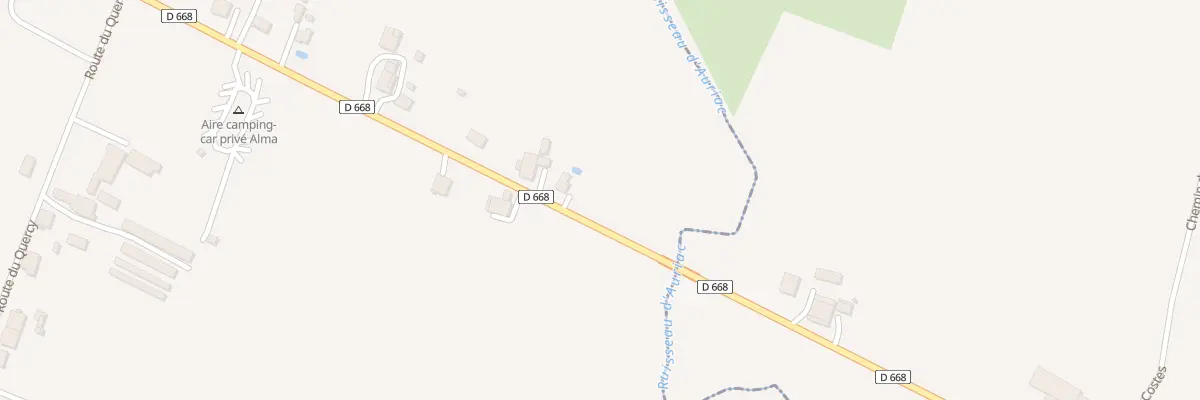 Plan du 21 Plaine du Pont à Auriac-sur-Dropt