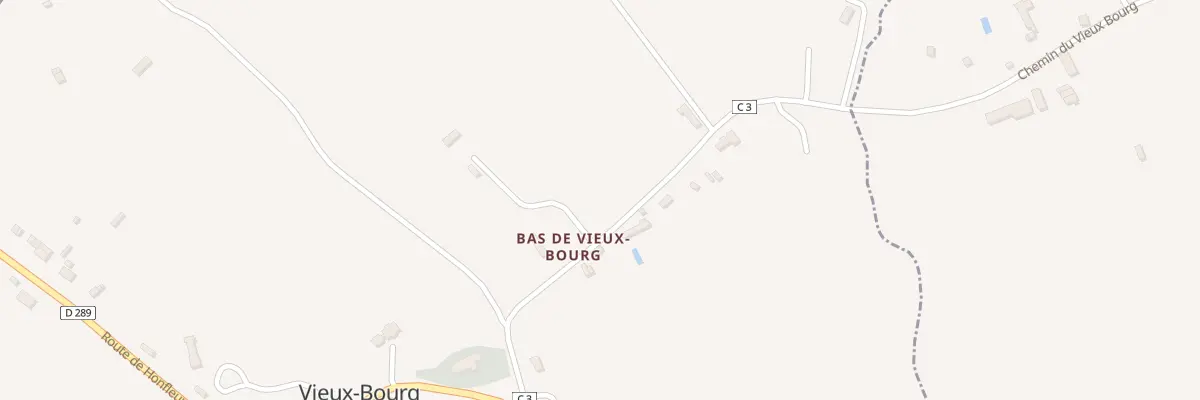Plan du 201 Che du Manoir à Vieux-Bourg
