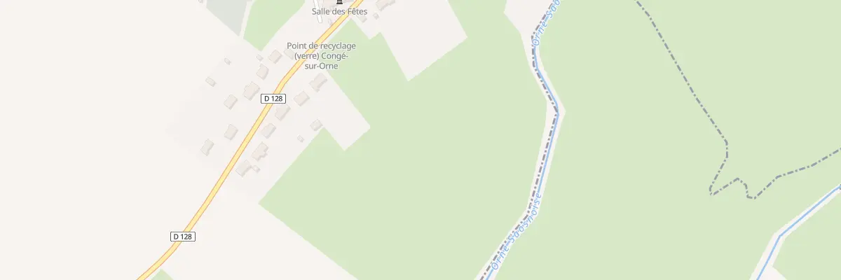 Plan du 22 Rue des Rosiers à Congé-sur-Orne