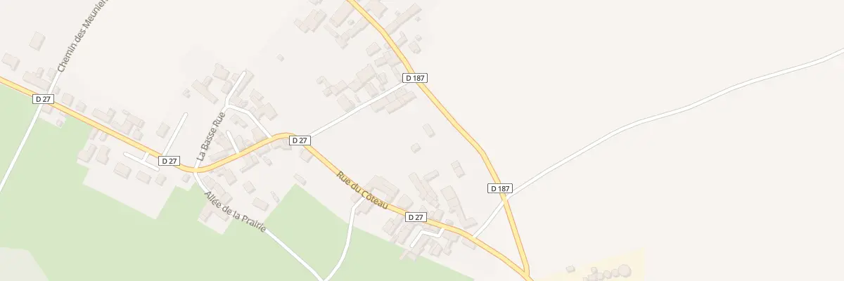 Plan du 5 Rue de la Plaine à Aunac-sur-Charente