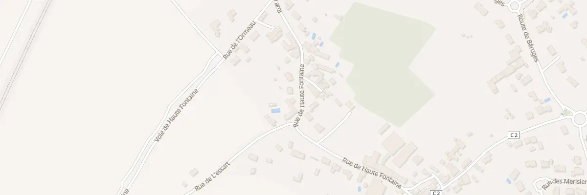 Plan du 21 Rue de Haute Fontaine à Fontaine-le-Comte