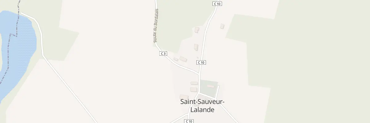 Plan du 27C Bordalais à Saint-Sauveur-Lalande