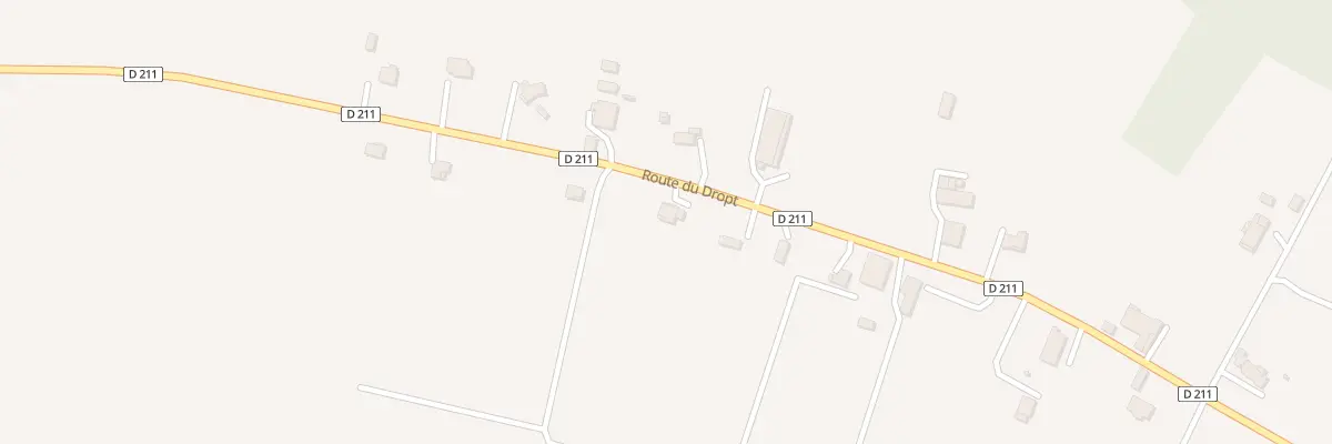 Plan du 88A Petit Chemin à Monteton