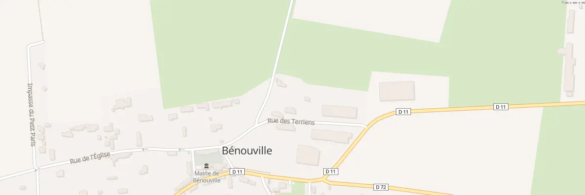 Plan du 5047 Le Bourg à Bénouville