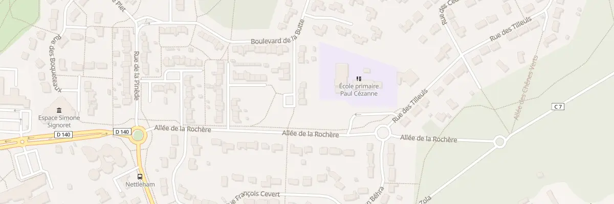 Plan du 13 Ham de la Bretonnière à Mulsanne