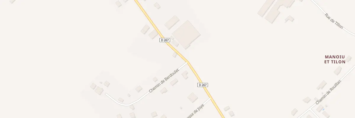 Plan de Berdoulet à Birac-sur-Trec