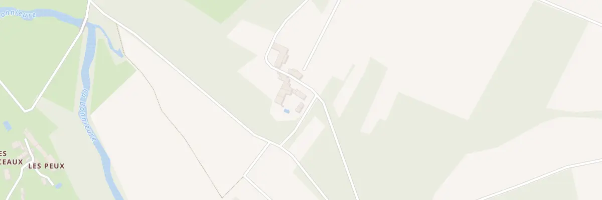 Plan du 1 Chez Changeur à Saint-Ciers-sur-Bonnieure