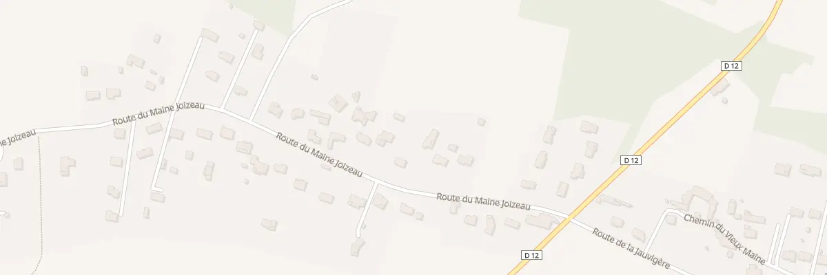 Plan du 741 Rte du Maine Joizeau à Brie