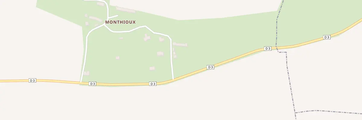 Plan du 25 Monthioux à Aunou-sur-Orne