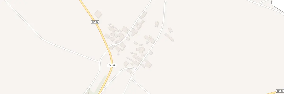 Plan du 5005 La Cote à Aunac-sur-Charente