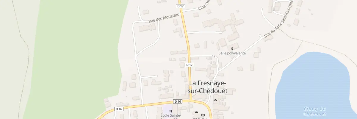 Plan du 7 Rue de St Paul à Villeneuve-en-Perseigne