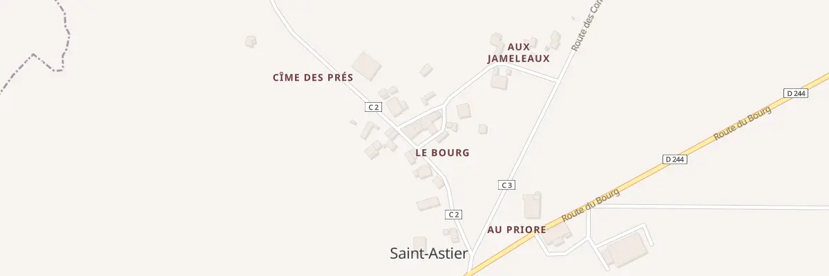 Plan du 5 Rte des Jameleaux à Saint-Astier