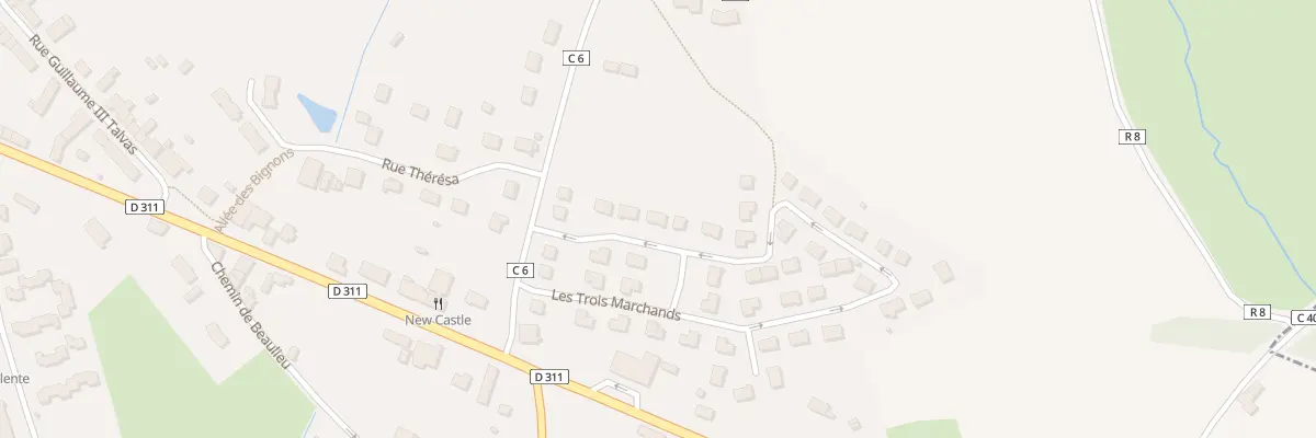 Plan du 58 Les Trois Marchands à Neufchâtel-en-Saosnois
