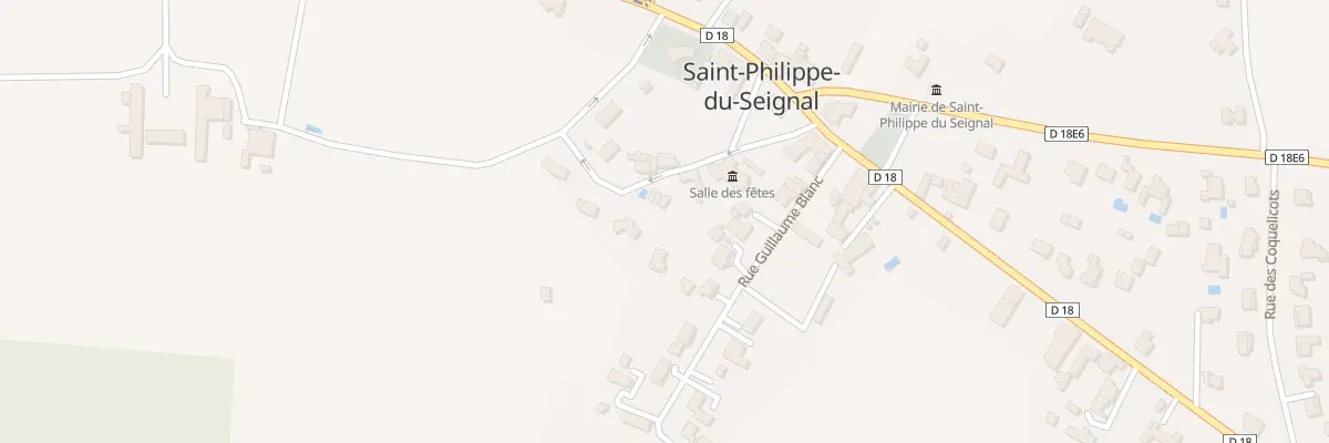 Plan du 34 Autour du Bourg à Saint-Philippe-du-Seignal