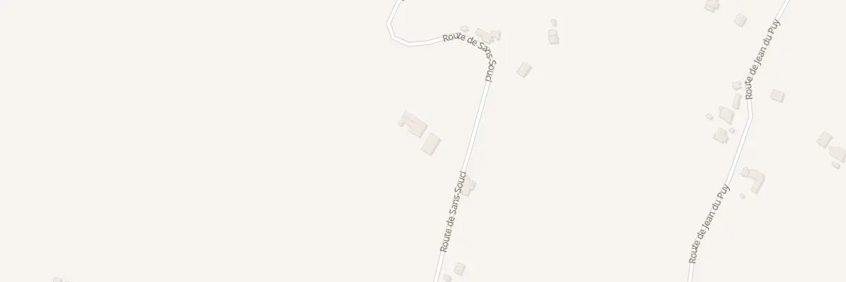 Plan du 715 Rte de Sans Souci à Virazeil