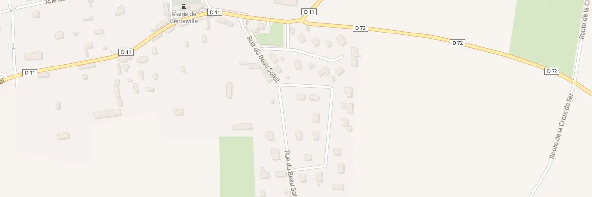 Plan du 1 Beau Soleil à Bénouville