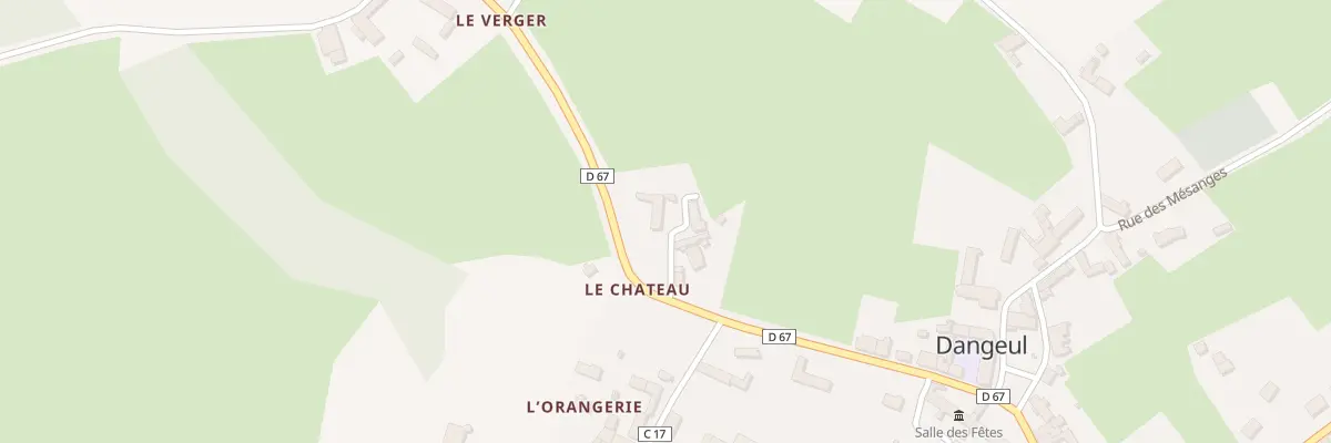 Plan du 1 All St Martin à Dangeul