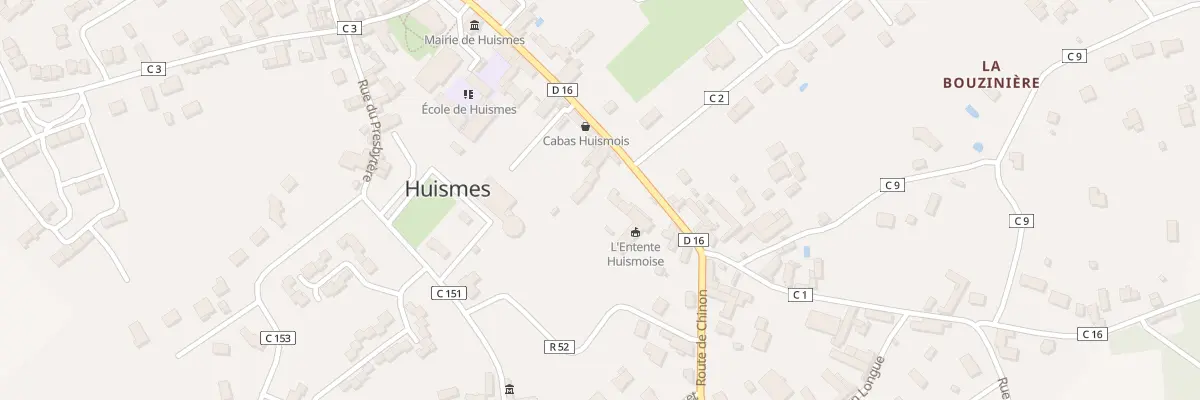 Plan du 18 Rue des Ecoles à Huismes