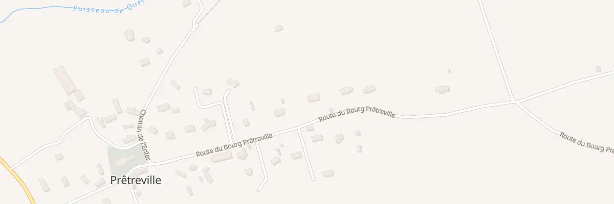 Plan du 24 Rte du Bourg Prêtreville à Prêtreville