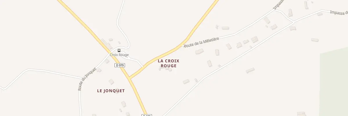 Plan du 100 Rte du Sap à Ticheville