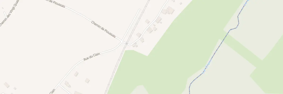 Plan du 5068 Pioussay à Voulon
