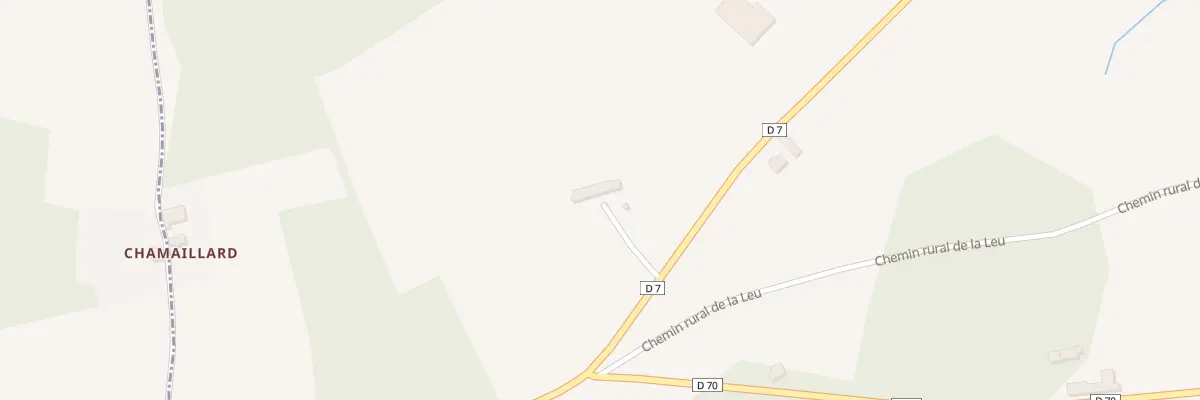 Plan du 14 Rue du Pont de Chamaillard à Berthegon