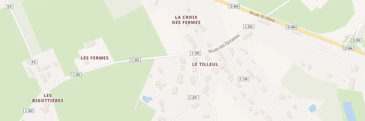 Plan du 75B Rte des Courpins à Changé